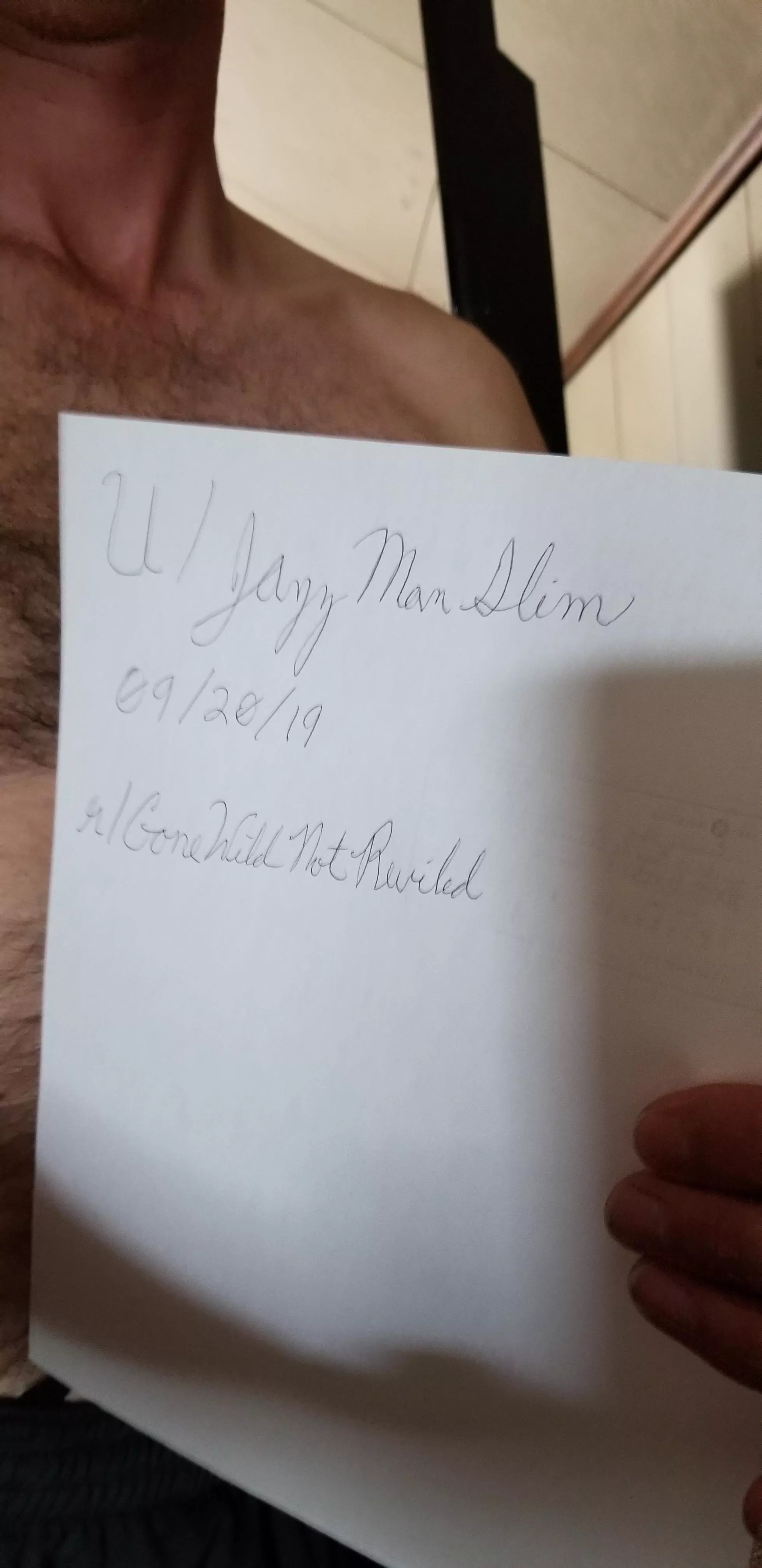 Verification Post posted by JazzManSlim