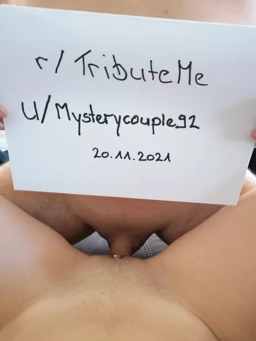 [verification] who cum tribute my gf [f]29 🔥💦 by Mysterycouple92