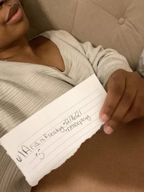 ❤️ Verify Me ❤️ by Ariaisfreaky