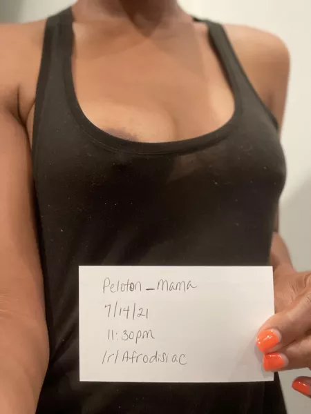 Verify me (pretty please) by Peloton_Mama