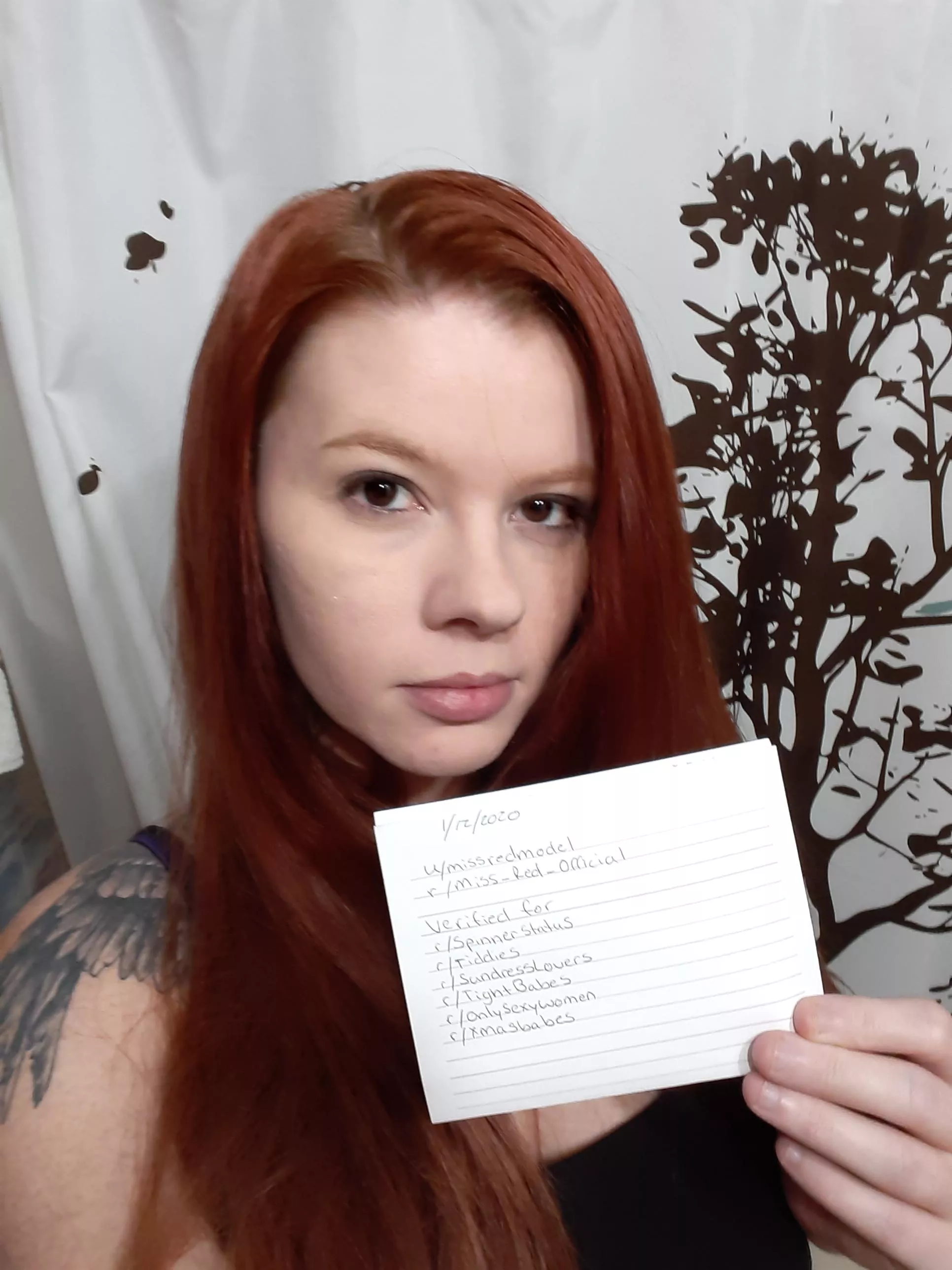 Verifying for Reddit 💋 posted by thementaltyrant