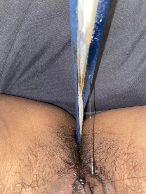 Very filthy + stinky g string… a few days old at least I forget hehe by lipstickalyx