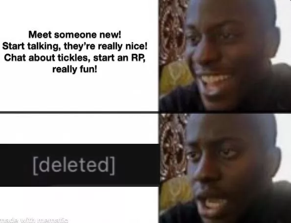 Very sad times posted by TickleWitchJess