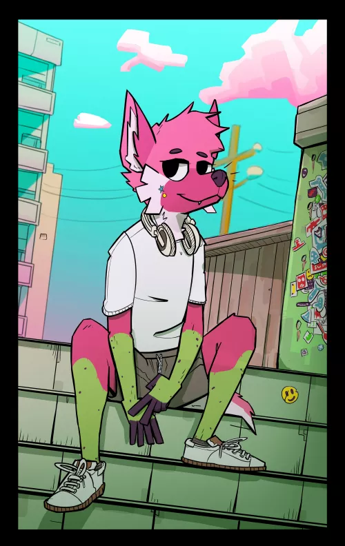 Vibing (by me) by alphaiguessartist2