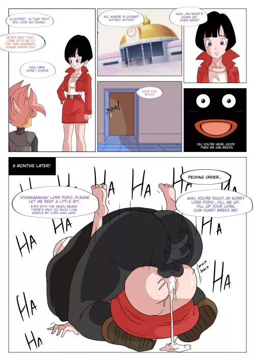 Videl and Mr Popo (recreator2099)