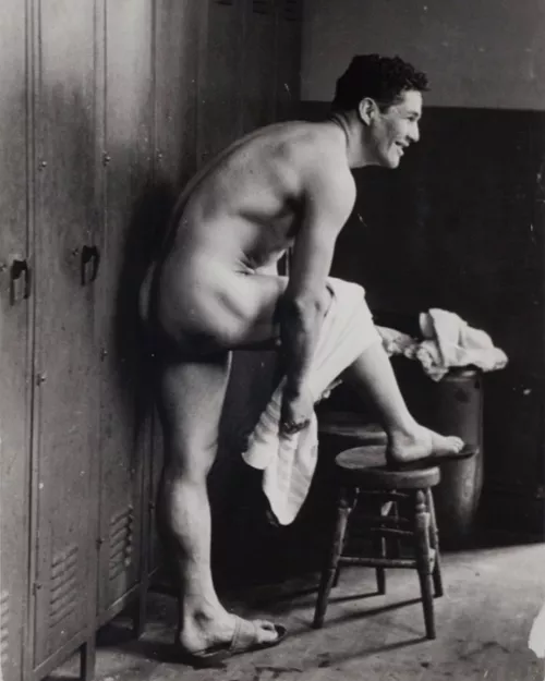 “Vintage locker room” … by neilfromsydney2003