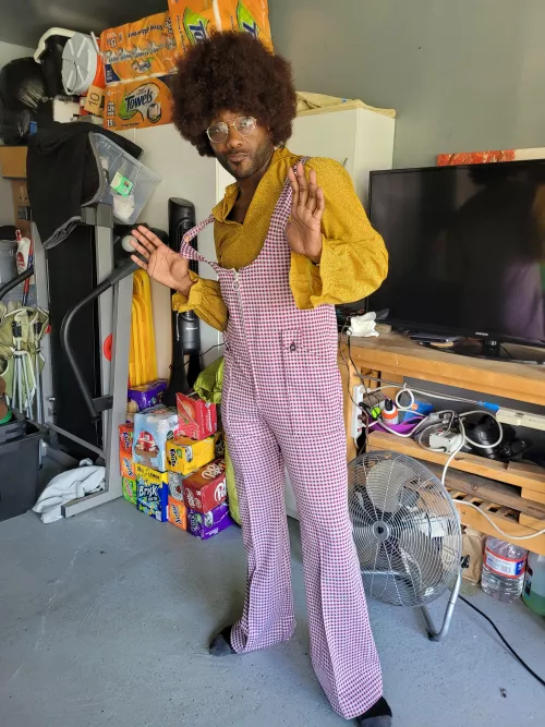 Vintage shopping in Houston for a Halloween costume... ended up getting Bell Bottom Overalls. by Fit_Acadia1638