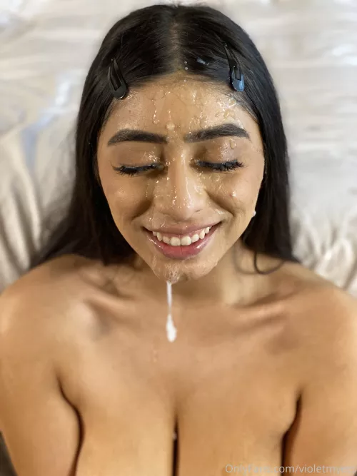 violet myers covered in cum by Posting_clips