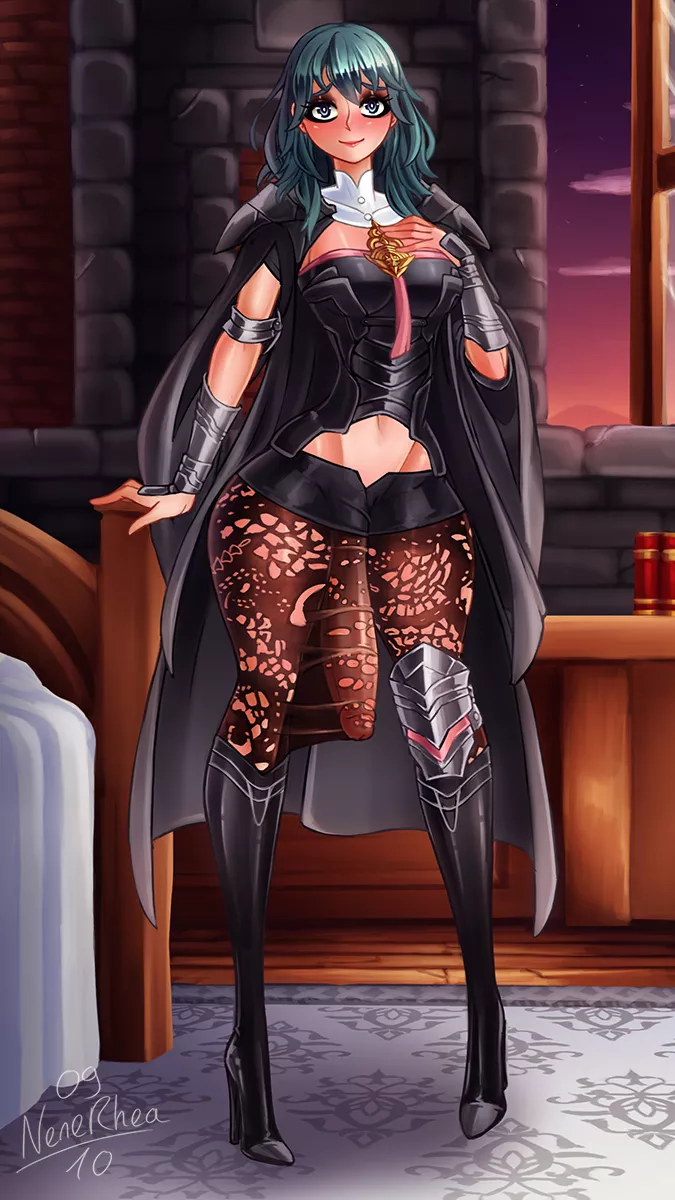 Visiting Byleth for a special late night lesson (NeneRhea) posted by NeneRhea