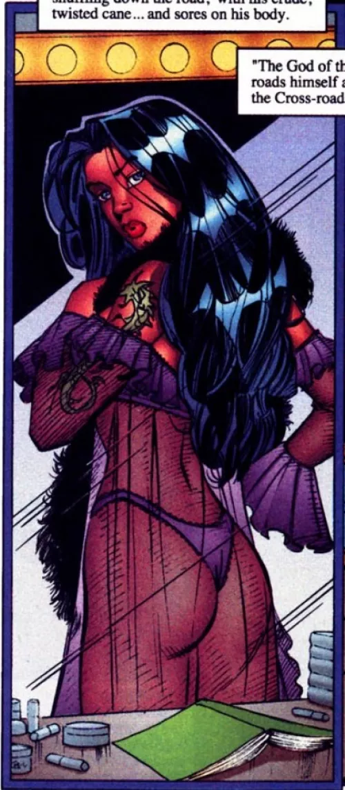 Voodoo Checking Herself In The Mirror [Voodoo (1997) #2] by lordhater1