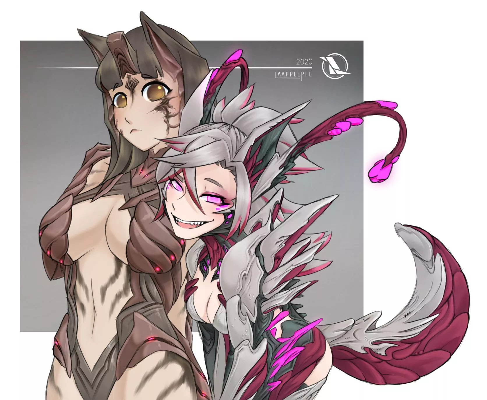 Vulpaphyla and Predasite posted by PM_me_Kitsunemimi