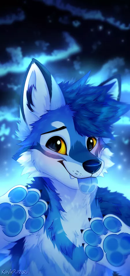 Vyrn 💫 (art by me: KoviePup) by Kovied