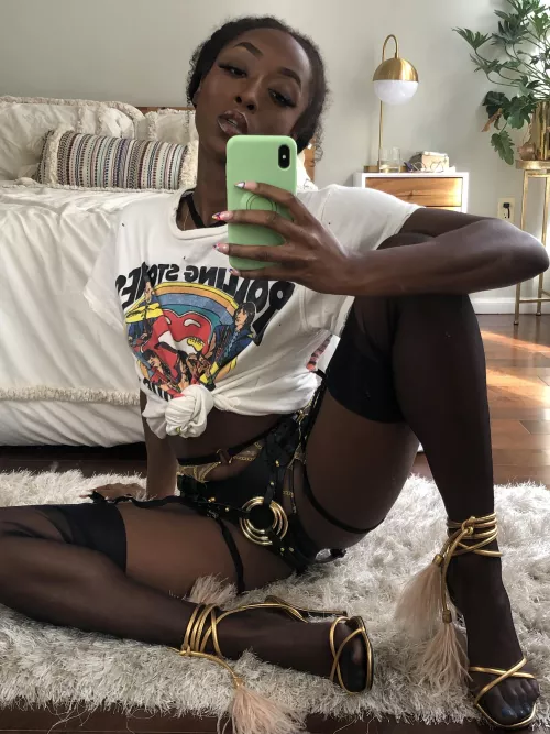 Wait till you see it with the strap 🍆💦 by thetashablack