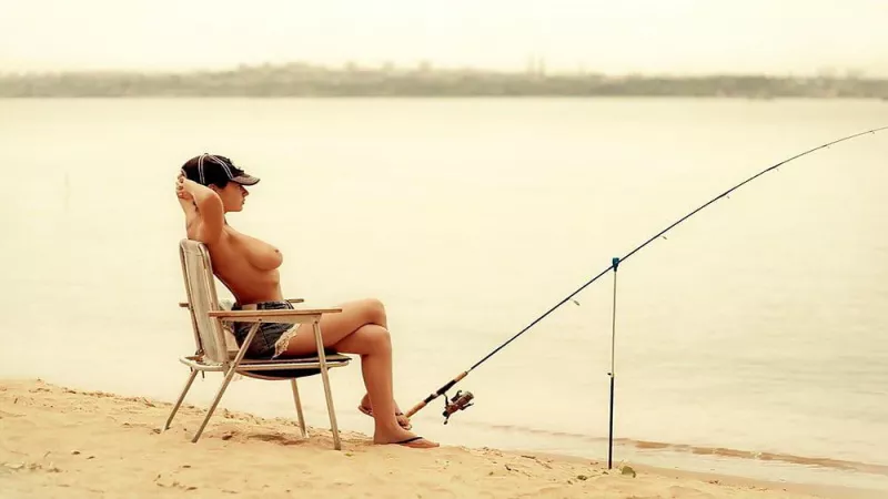 Waiting For A Bite by _KingScar