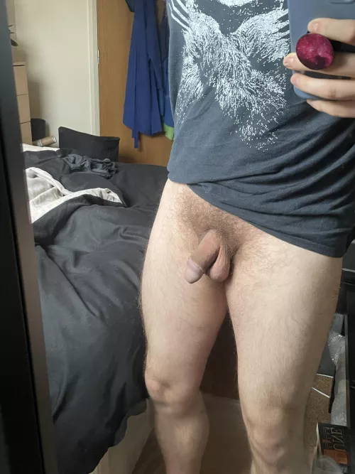 Waiting for my turn to get in the shower by Eterak94