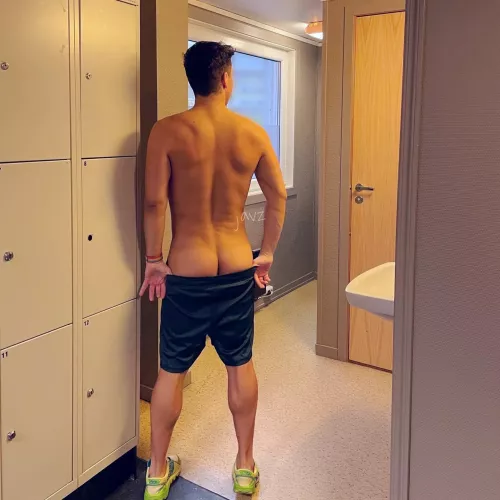 Waiting for someone to walk in to take them off... 😈 by letsgetthingsgay