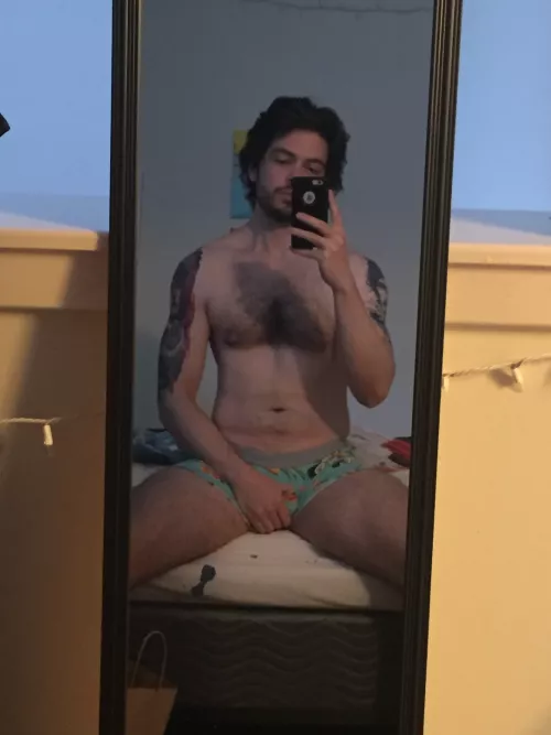 Waiting for you on the bed by NeonOccult