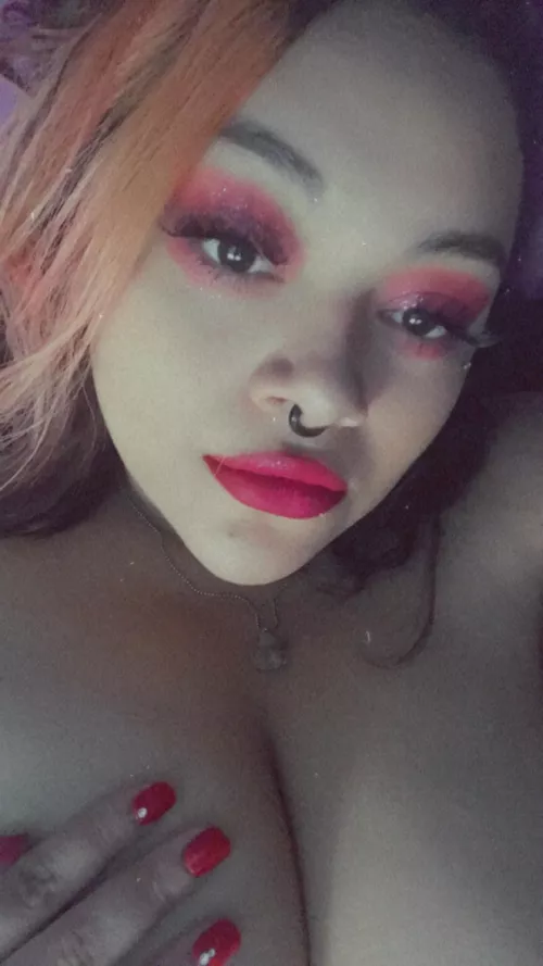 Waiting for you to kiss me good night ☺️ by hummingbird130