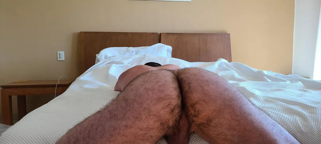 Waiting like this jn my hotel for you by MightBeAnOtter