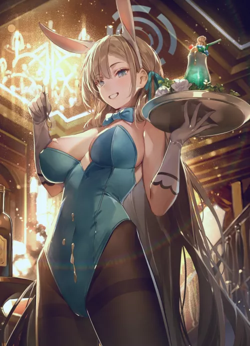 Waitress Bunny Asuna by CheetahSperm18