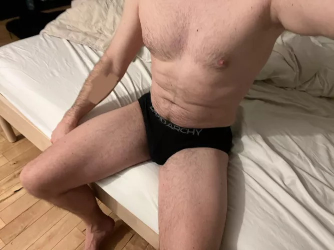 Waking up in briefs by pantsdown43