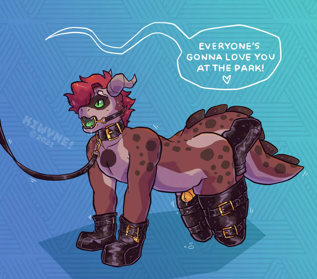 Walkies [M] (art by Kiwyne) posted by courier5995