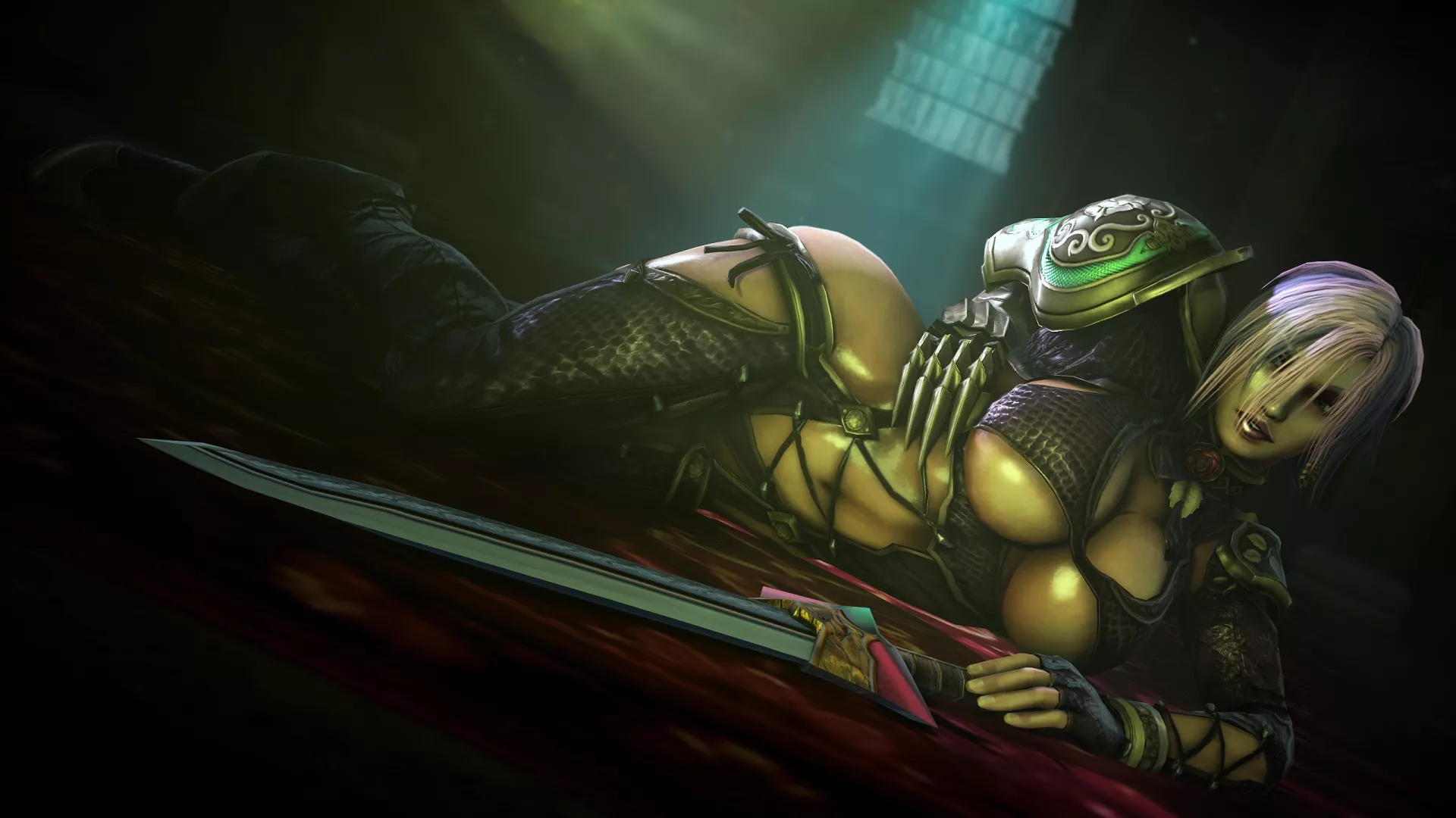 [Wallpaper] Ivy Valentine from Soul Calibur posted by --DarkValkyrie--