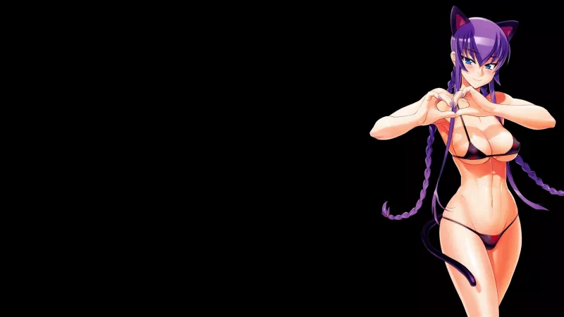 [Wallpaper] Saeko Busujima from High School of the Dead by --DarkValkyrie--