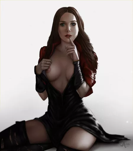 Wanda Maximoff (AmuStudio) [Marvel Cinematic Universe] by realstevenbills