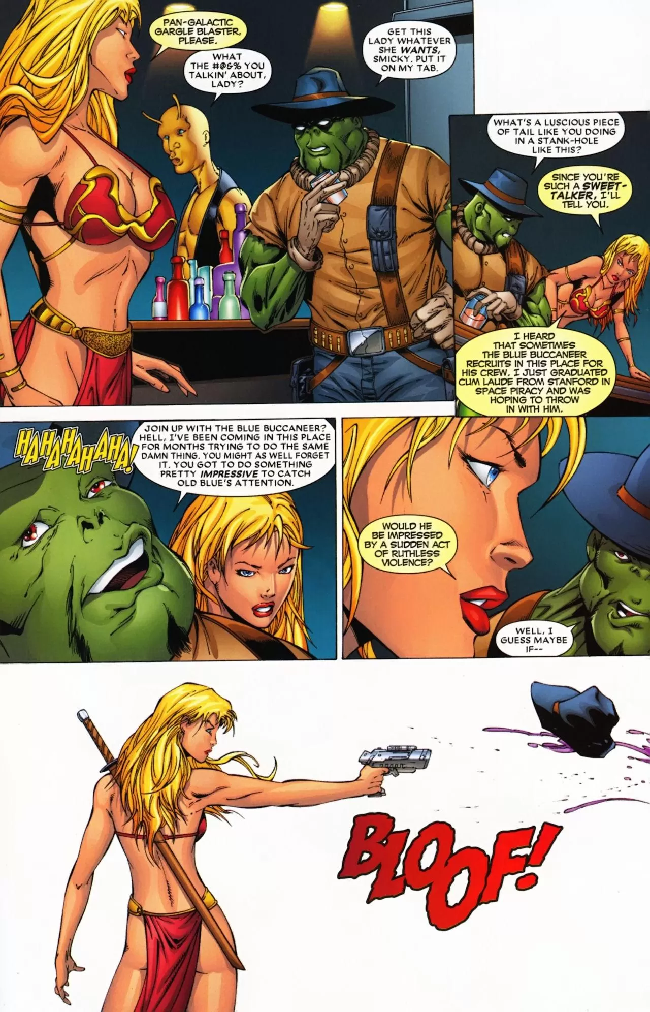 Wanda Wilson. The Lady Deadpool. [Deadpool Corps (2010) #6] posted by International-End100