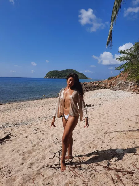 Wandering around the beach and nobody is here by ana_sangsa