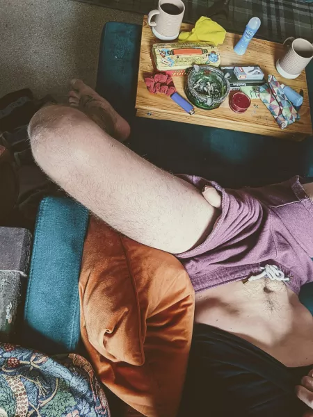 Wanna blow me whilst I skin up? by senileduke420