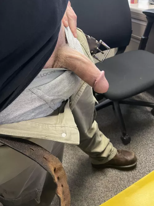 Wanna crawl under my desk while I take care of some paperwork? by CruellyAffectionate