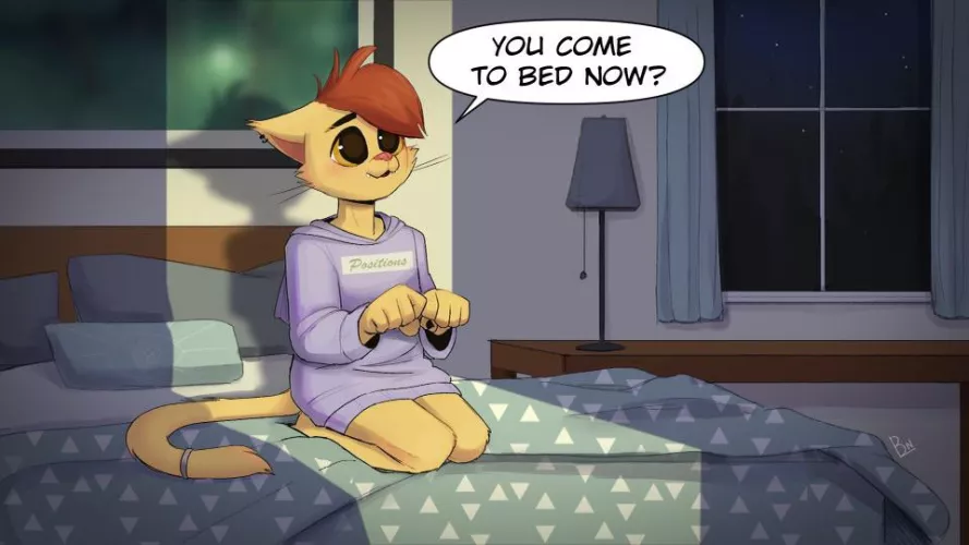 Wanna cuddle? ✨🥺 ( Commission art by HonnyBeeBunni on insta) by Beau-when132