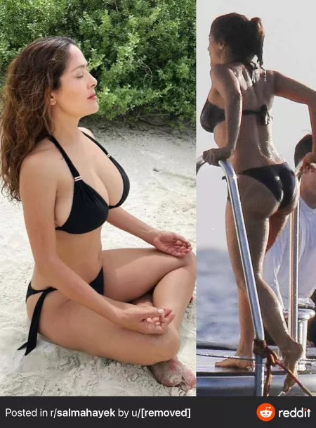 Wanna cum to Salma hayek by PhatttCock