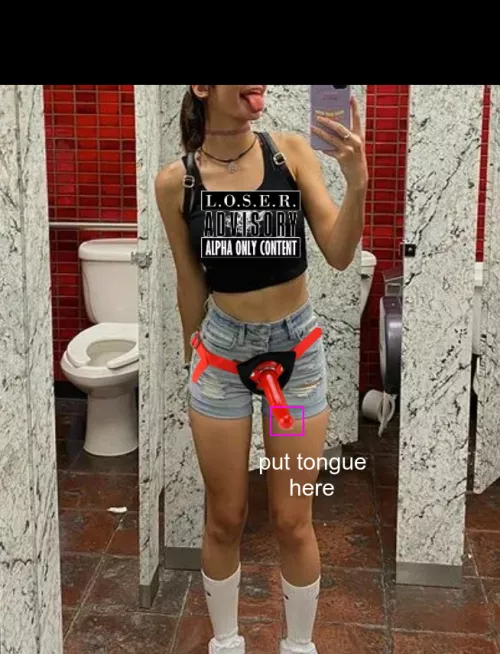 wanna do doggy in the bathroom doll?😏👉👉 by Silly_Snow_7549