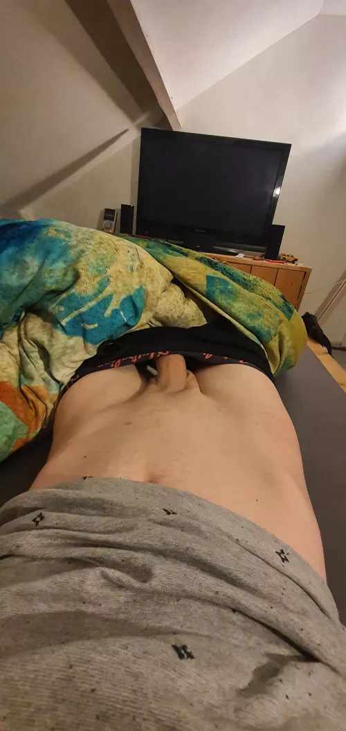 Wanna feel my morning boner? by admafa