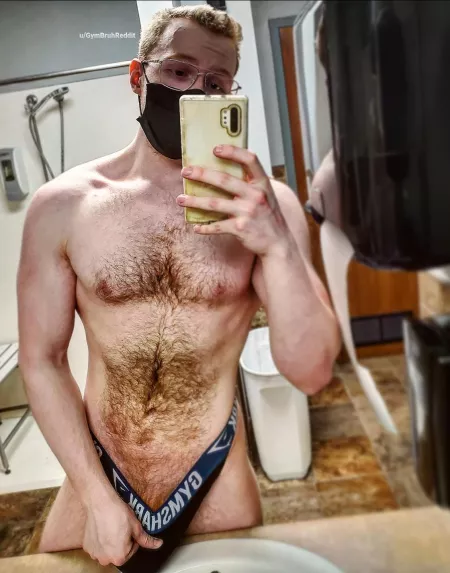 Wanna feel my sweaty body after my workout? 💦 by GymBruhReddit