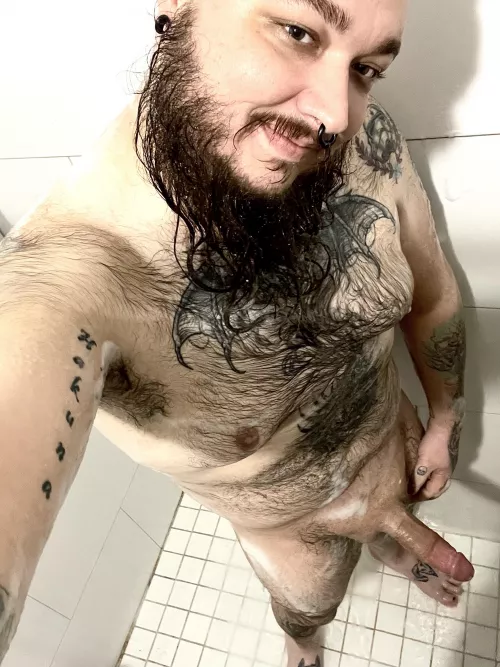 Wanna get dirty while we get clean 😈 by Linkenstein1