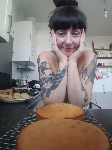 Wanna help me out in the kitchen? Rule 1 - you have to be naked... by Scarlet-is-here