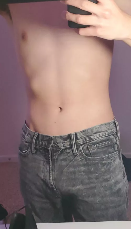 Wanna help me take off my tight jeans? 🥺 by justaaboi