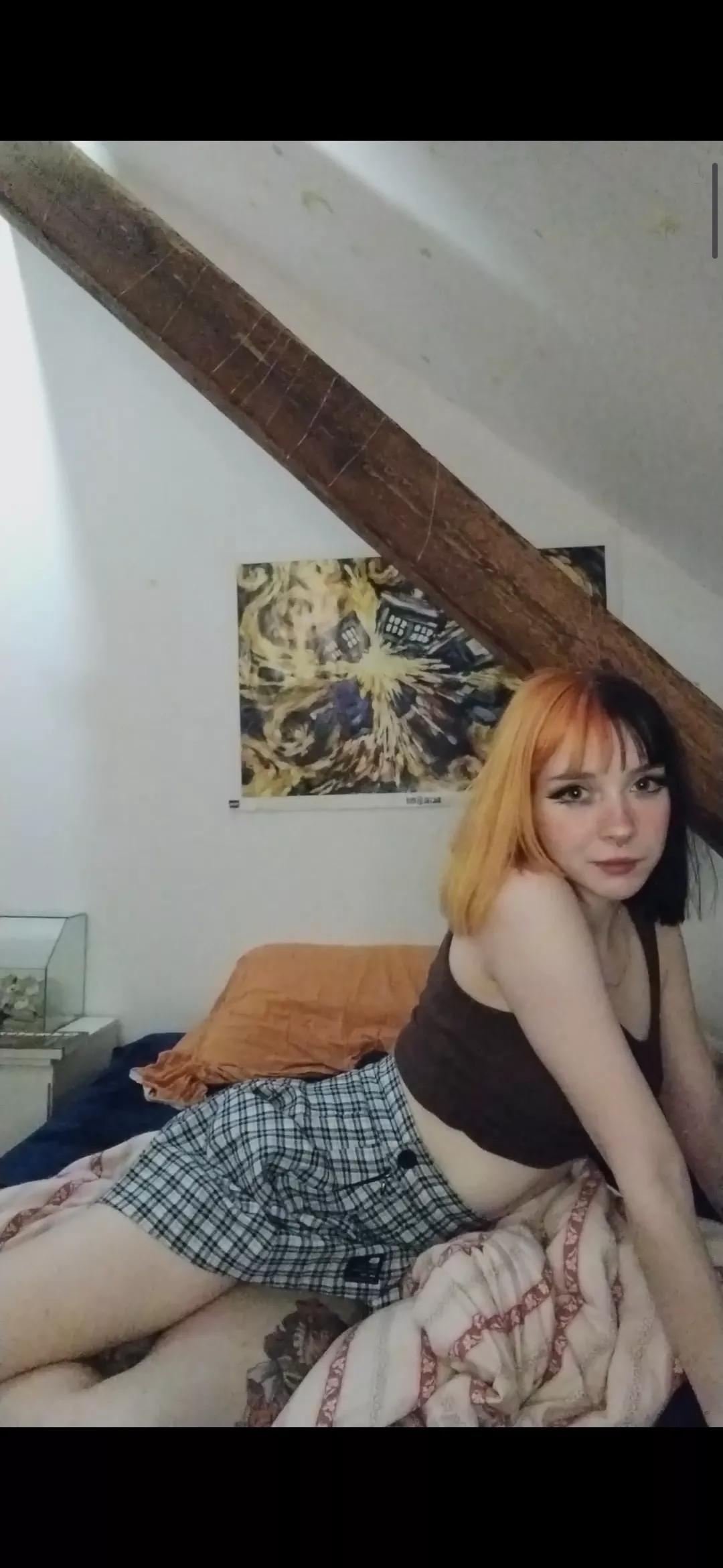 Wanna help me undress? 💜 posted by Intrepid_Panic_6866