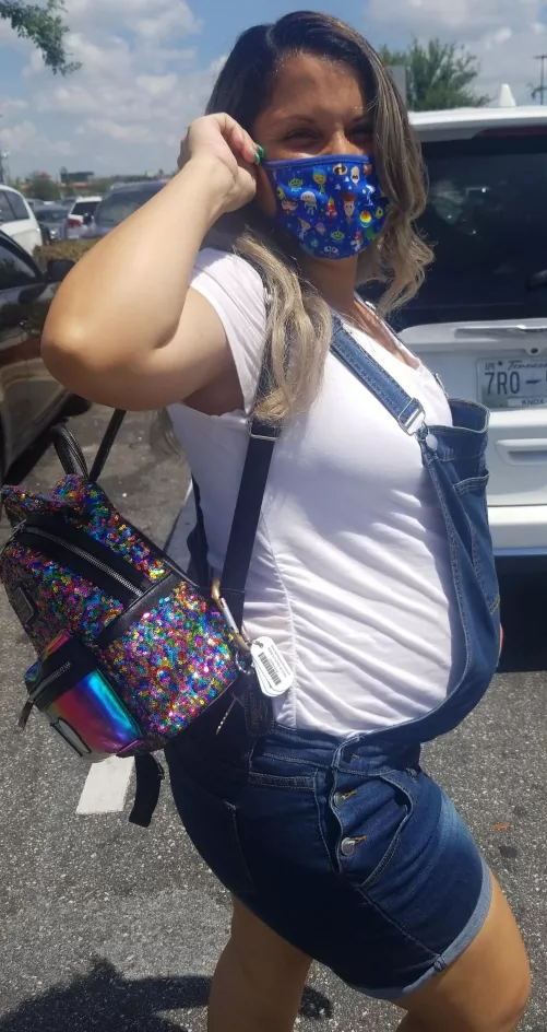 Wanna hold my bags while I shop for Disney stuff? by CremeFilledBunny