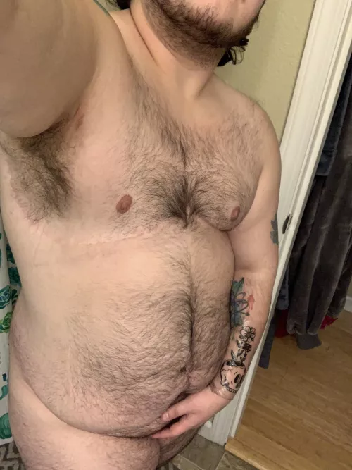 wanna hop in a not so quick shower? by teddybarenaked