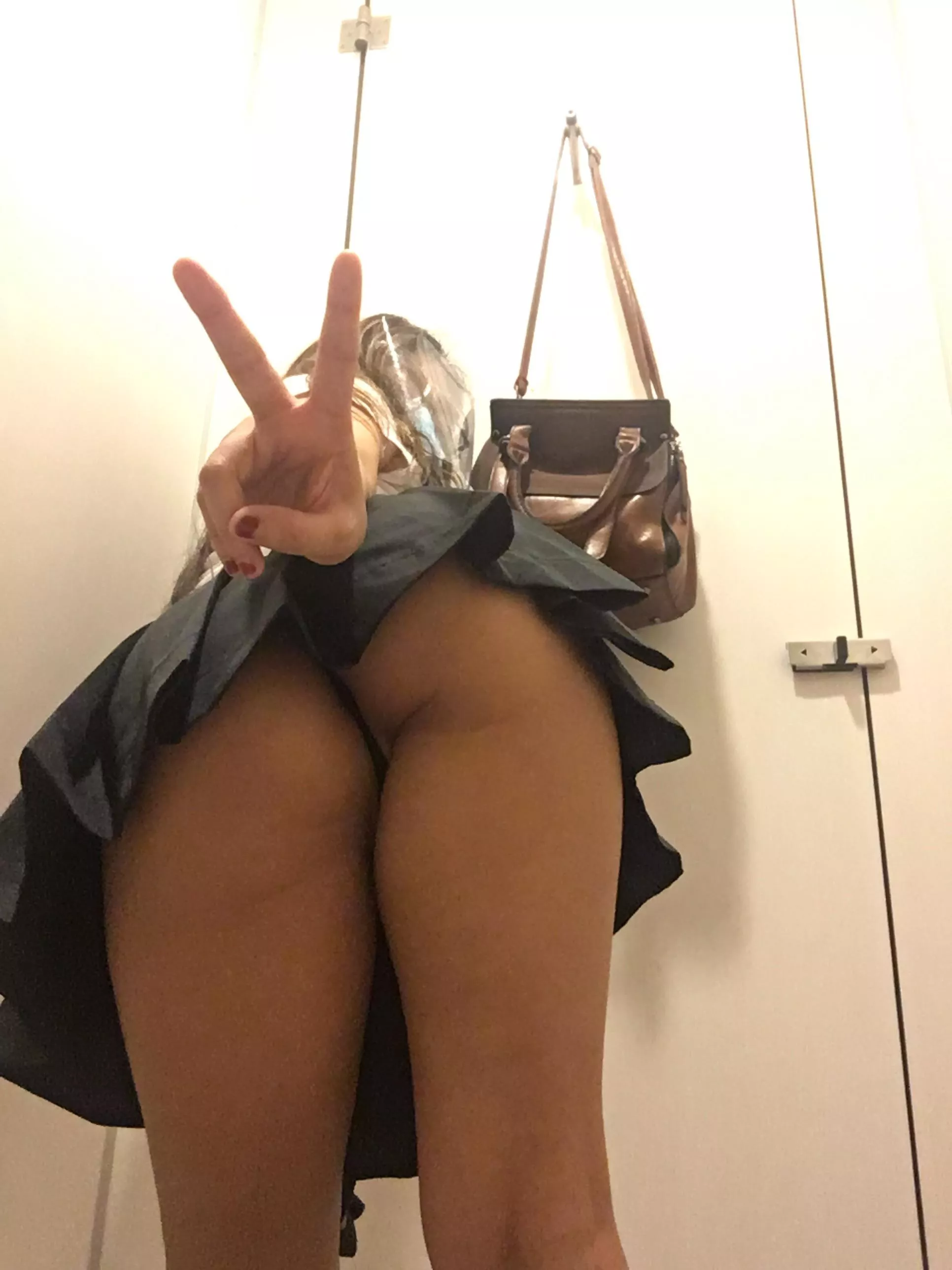 Wanna join me here in the changing room? It’s a bit tight! posted by TinyAsianDoll18