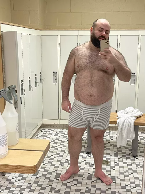 Wanna join me in the lockers room? 😈 by canadianbearxxx