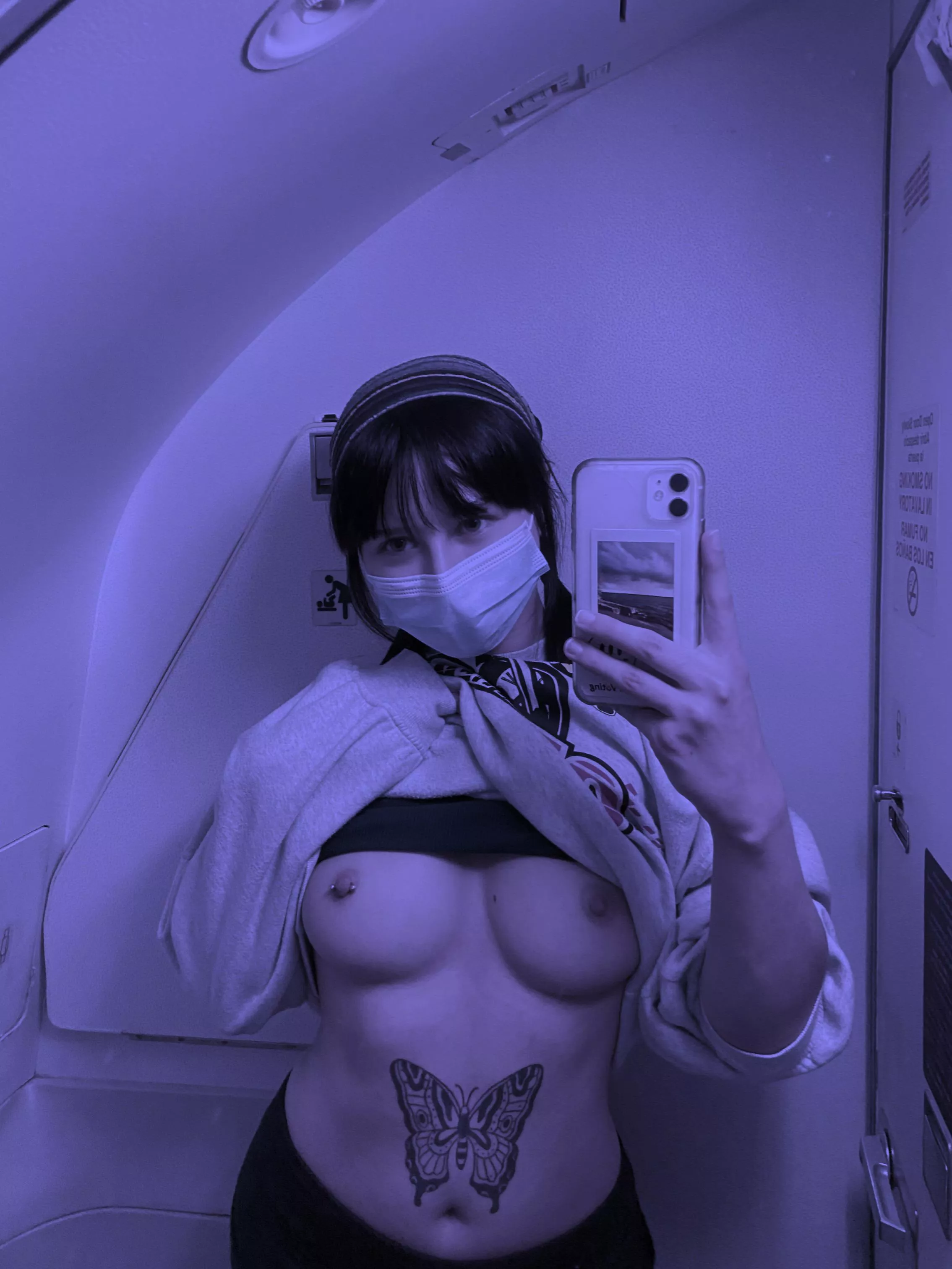 Wanna join the mile high club? ✈️ posted by dixiechix2studioalb