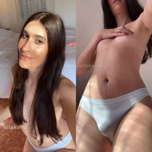 Wanna rub your face on my bulge? 👅🍆 by tskeila