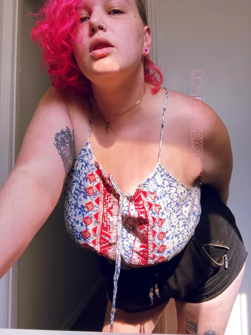 Wanna run your fingers thru my hair? by Rosiecheeks666