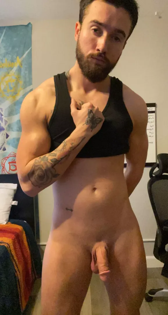 Wanna see me get hard and stroke it? posted by Chase-london